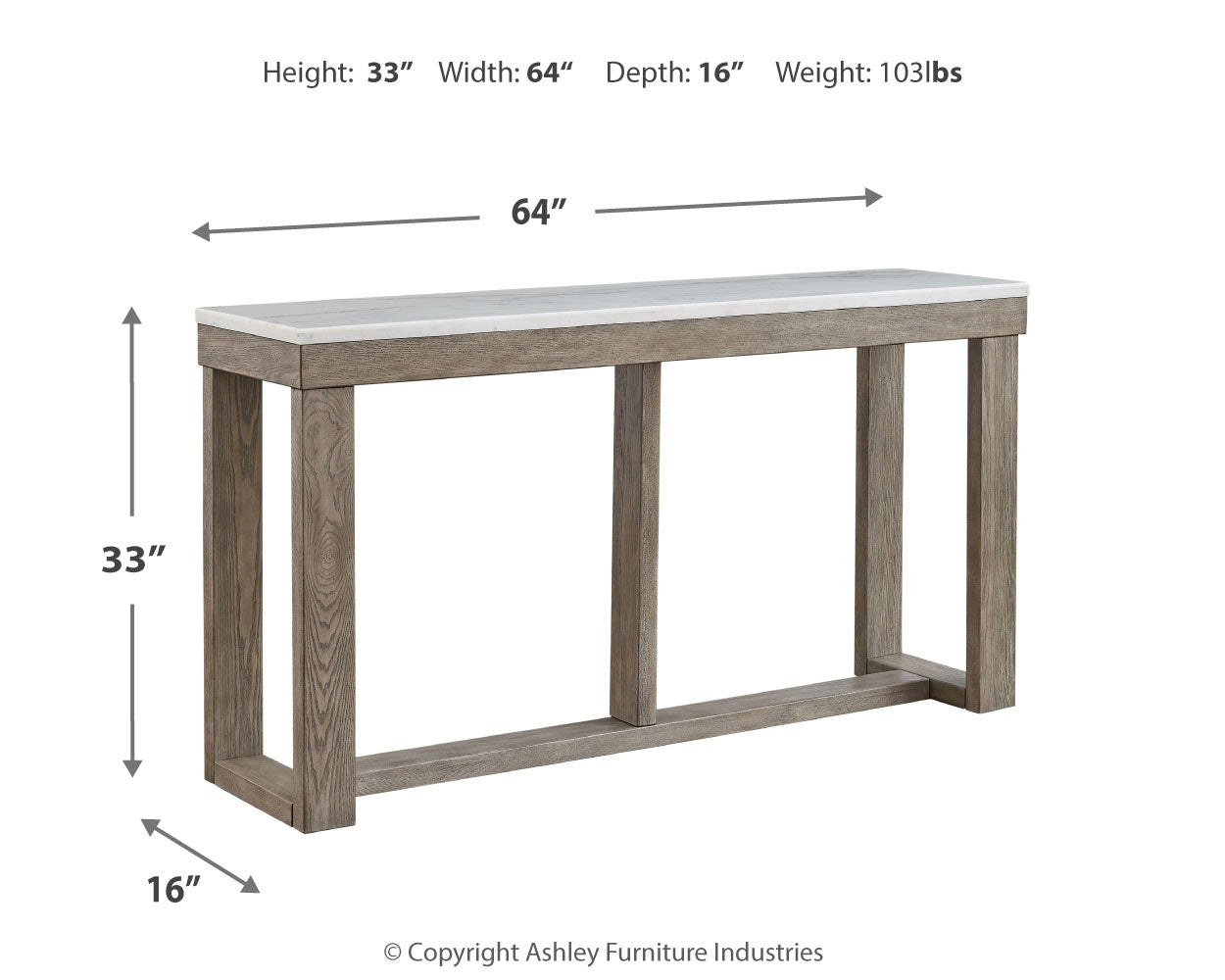 Loyaska Brown/Ivory Coffee Table, End and Sofa Table (Online Special Price) - Ornate Home