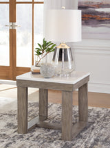 Loyaska Brown/Ivory Coffee Table, End and Sofa Table (Online Special Price) - Ornate Home