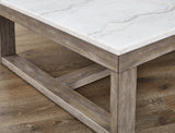 Loyaska Brown/Ivory Coffee Table, End and Sofa Table (Online Special Price) - Ornate Home