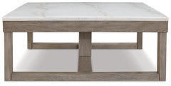 Loyaska Brown/Ivory Coffee Table, End and Sofa Table - Ornate Home