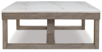Loyaska Brown & Ivory Coffee Table - Ornate Home