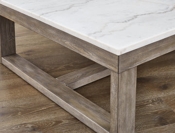 Loyaska Brown & Ivory Coffee Table - Ornate Home