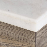 Loyaska Brown/Ivory Sofa Table (Online Special Price) - Ornate Home