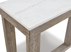 Loyaska Brown/Ivory Sofa Table - Ornate Home