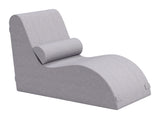 Luanda Gray Chaise Lounge - Ornate Home