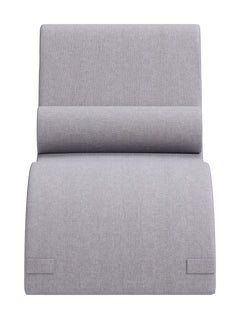 Luanda Gray Chaise Lounge - Ornate Home