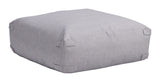 Luanda Gray Ottoman - Ornate Home