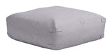 Luanda Gray Ottoman - Ornate Home