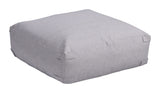 Luanda Gray Ottoman - Ornate Home
