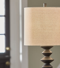 Luanndon Black Buffet Lamp - Ornate Home