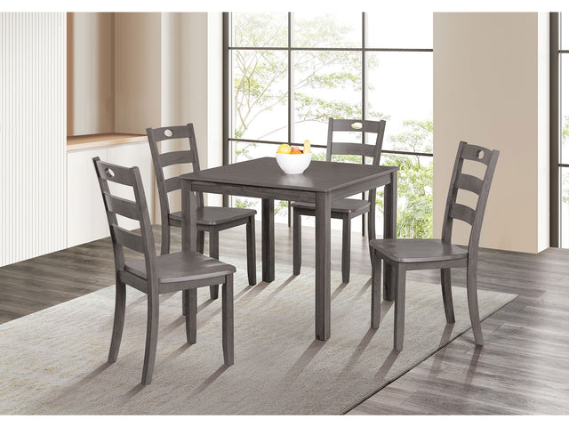 Lubbock Gray Dining Set - Ornate Home