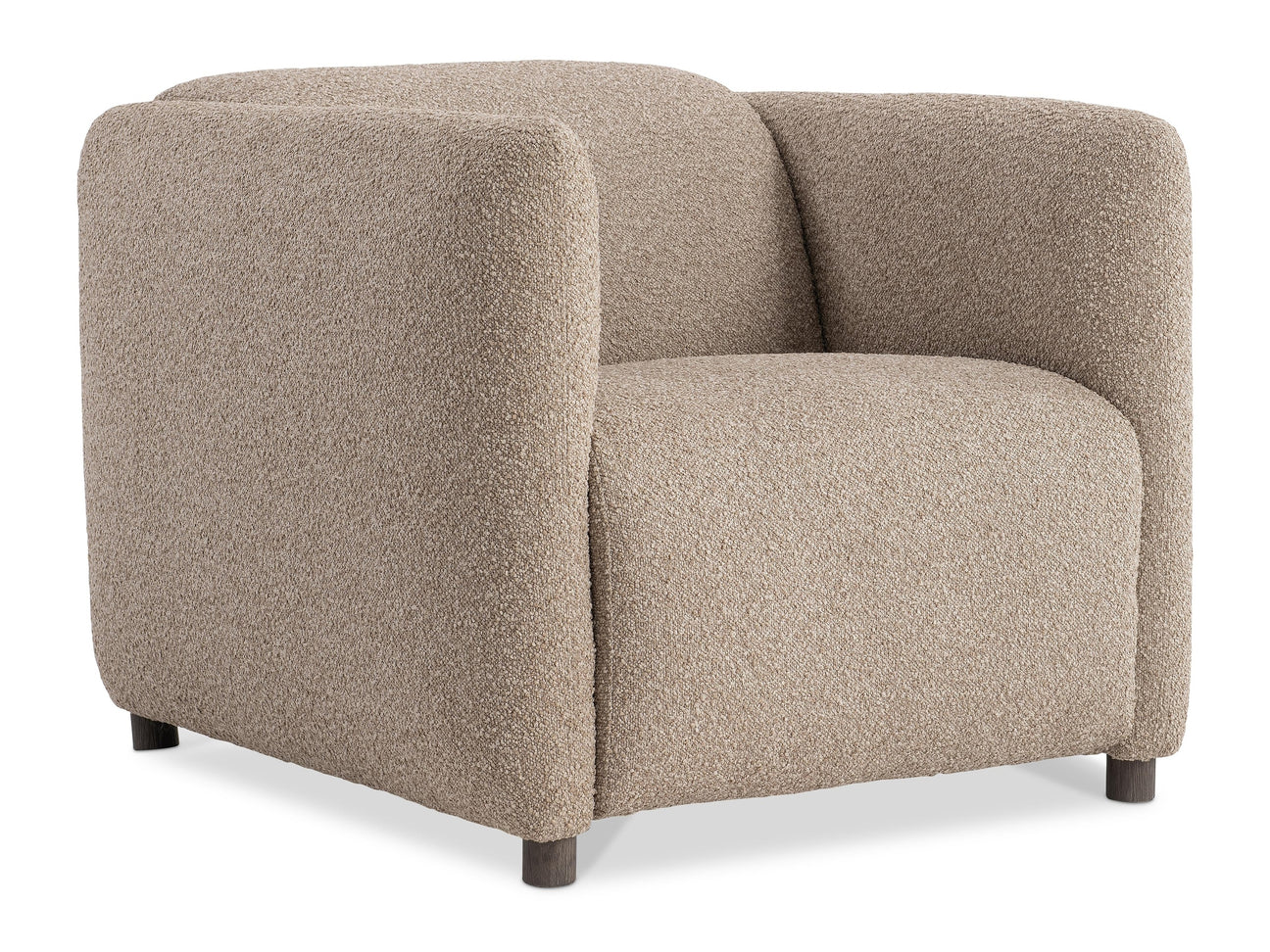 Luc Brown Fabric Power Motion Chair - Ornate Home