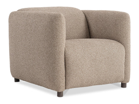 Luc Brown Fabric Power Motion Chair - Ornate Home