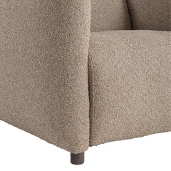Luc Brown Fabric Power Motion Chair - Ornate Home