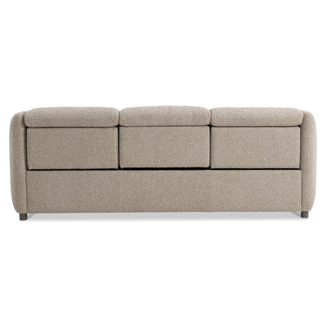 Luc Brown Fabric Power Motion Sofa - Ornate Home