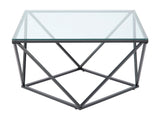 Luca Black Cocktail Table - Ornate Home