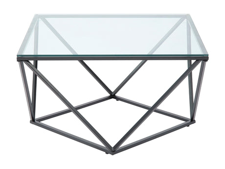 Luca Black Cocktail Table - Ornate Home