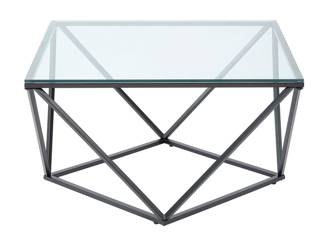Luca Black Cocktail Table - Ornate Home
