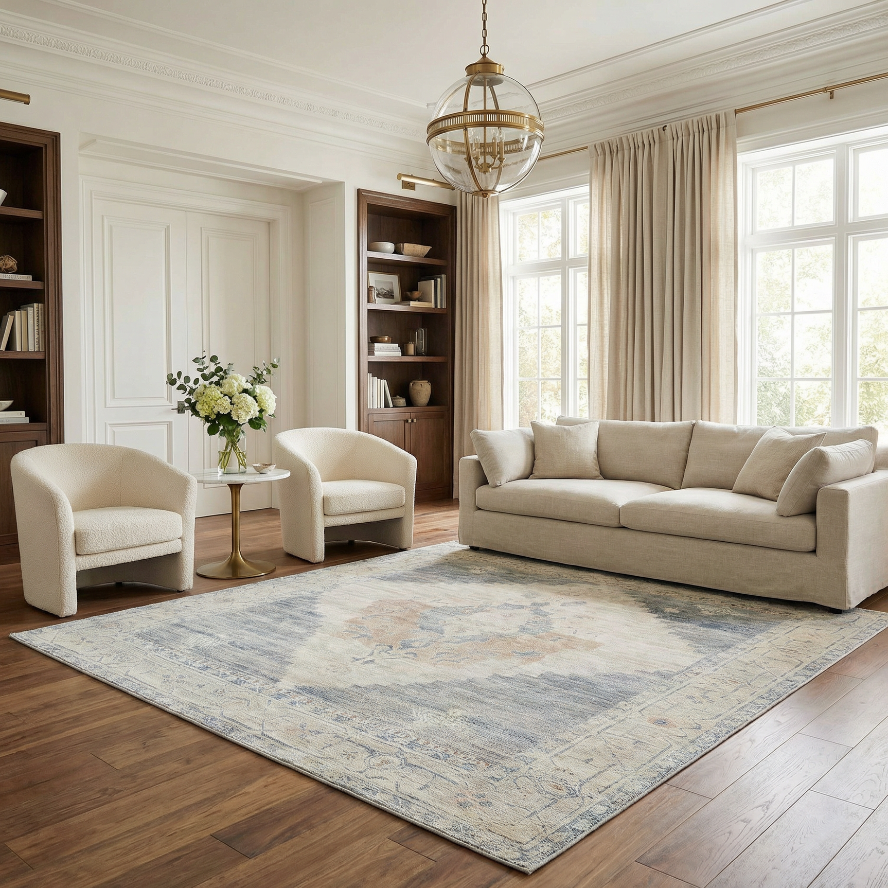 Luca Machine Woven Becki Owens x LIVABLISS BONC-2300 Area Rug - Ornate Home