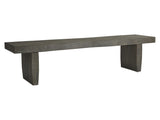 Luca Smoked Truffle Bench - Ornate Home