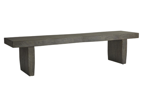Luca Smoked Truffle Bench - Ornate Home