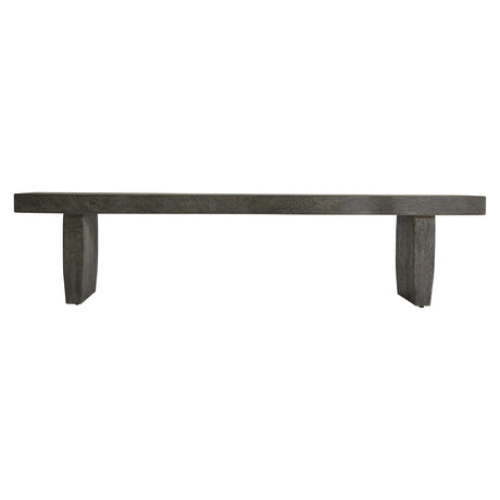 Luca Smoked Truffle Bench - Ornate Home