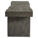 Luca Smoked Truffle Bench - Ornate Home