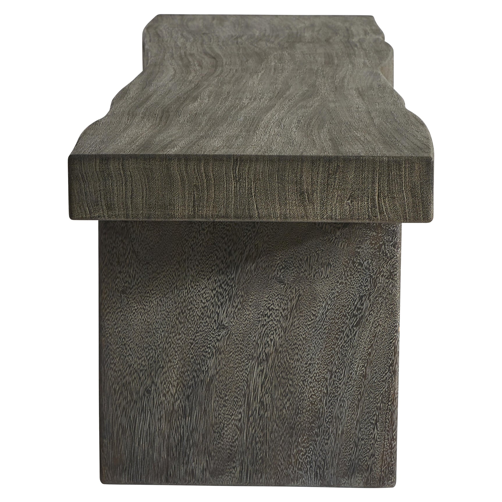 Luca Smoked Truffle Bench - Ornate Home