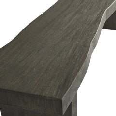 Luca Smoked Truffle Bench - Ornate Home