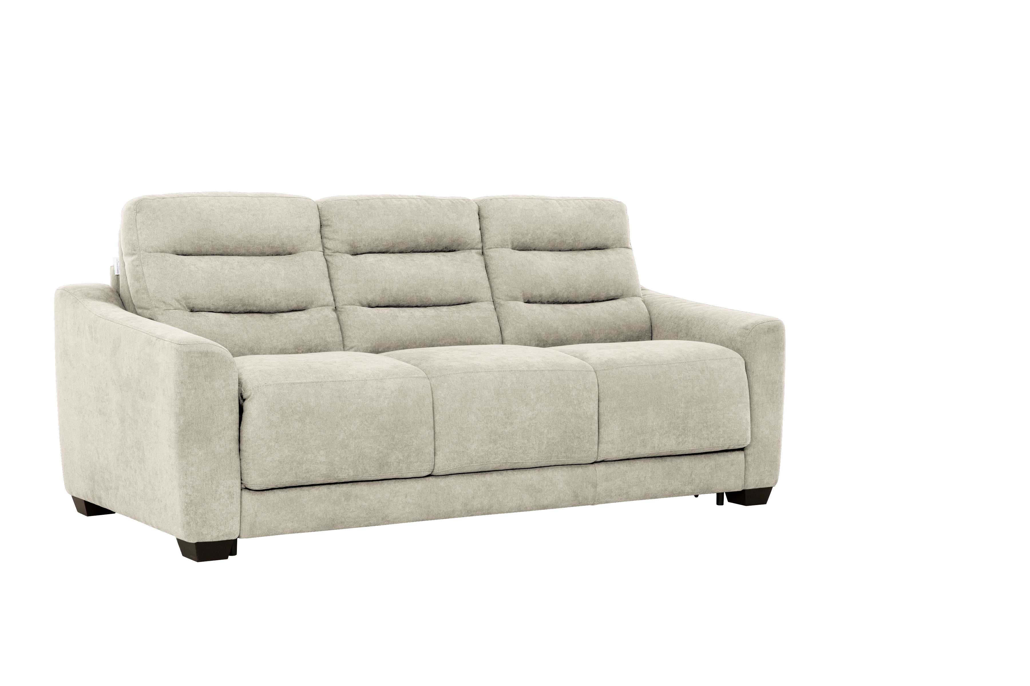 Stearns & Foster® Luca Beige Queen Sleeper Sofa w/ Pocket Coil Mattress - Ornate Home