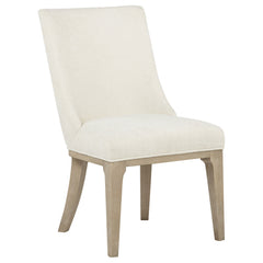 Lucaire Cream Arched Upholstered Dining Side Chair (Set Of 2) - Ornate Home