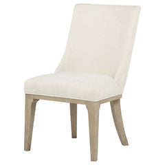 Lucaire Cream Arched Upholstered Dining Side Chair (Set Of 2) - Ornate Home