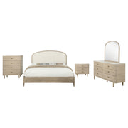 Lucaire Sandstone 5-Piece California King Bedroom Set - Ornate Home