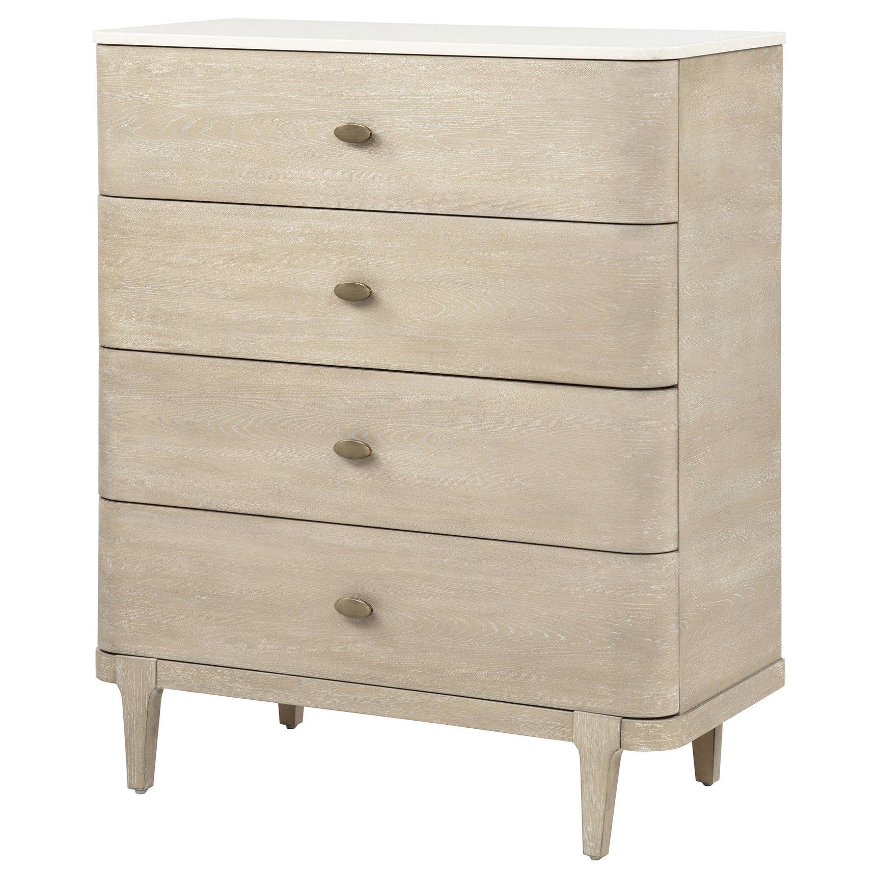 Lucaire Sandstone 5-drawer Chest Of Drawers - Ornate Home