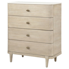 Lucaire Sandstone 5-drawer Chest Of Drawers - Ornate Home