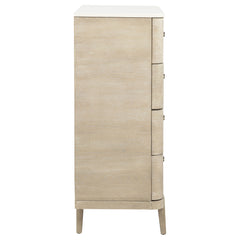 Lucaire Sandstone 5-drawer Chest Of Drawers - Ornate Home