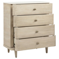 Lucaire Sandstone 5-drawer Chest Of Drawers - Ornate Home
