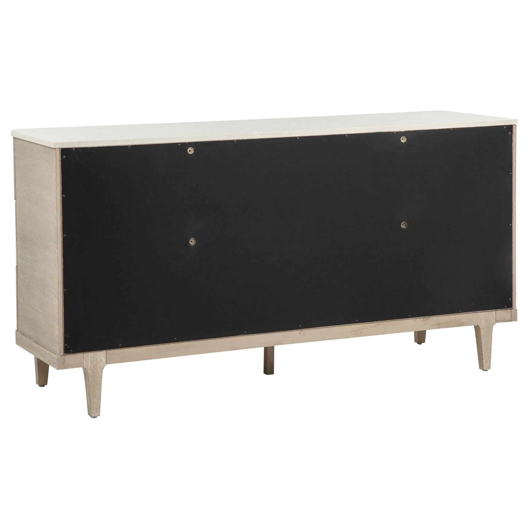 Lucaire Sandstone 6-drawer Dresser Cabinet - Ornate Home