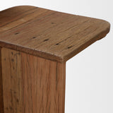 Lucan Mid-Dark Brown Reclaimed Wood Side Tables - Ornate Home
