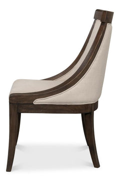 Lucas Beige Side Chair - Ornate Home