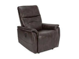 Lucas Brown Push-Back Recliner - Ornate Home