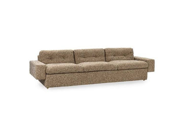 Lucca Yellow Honey Upholstered Sofa - Ornate Home