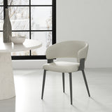 Luce Dining Chair in Oatmeal - Ornate Home