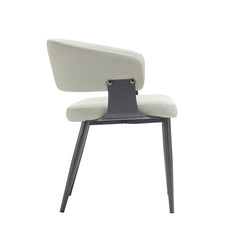 Luce Dining Chair in Oatmeal - Ornate Home