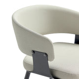 Luce Dining Chair in Oatmeal (set of 2) - Ornate Home