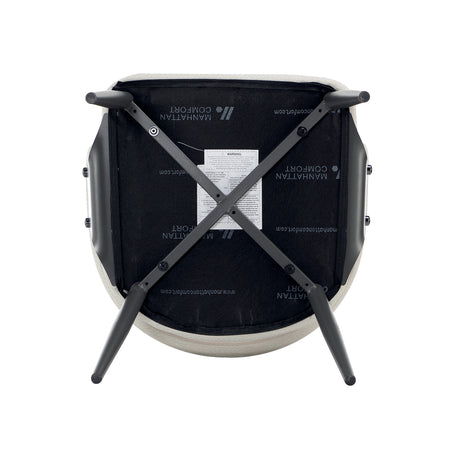 Luce Dining Chair in Oatmeal (set of 4) - Ornate Home