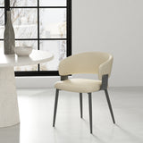 Luce Dining Chair in Sand - Ornate Home
