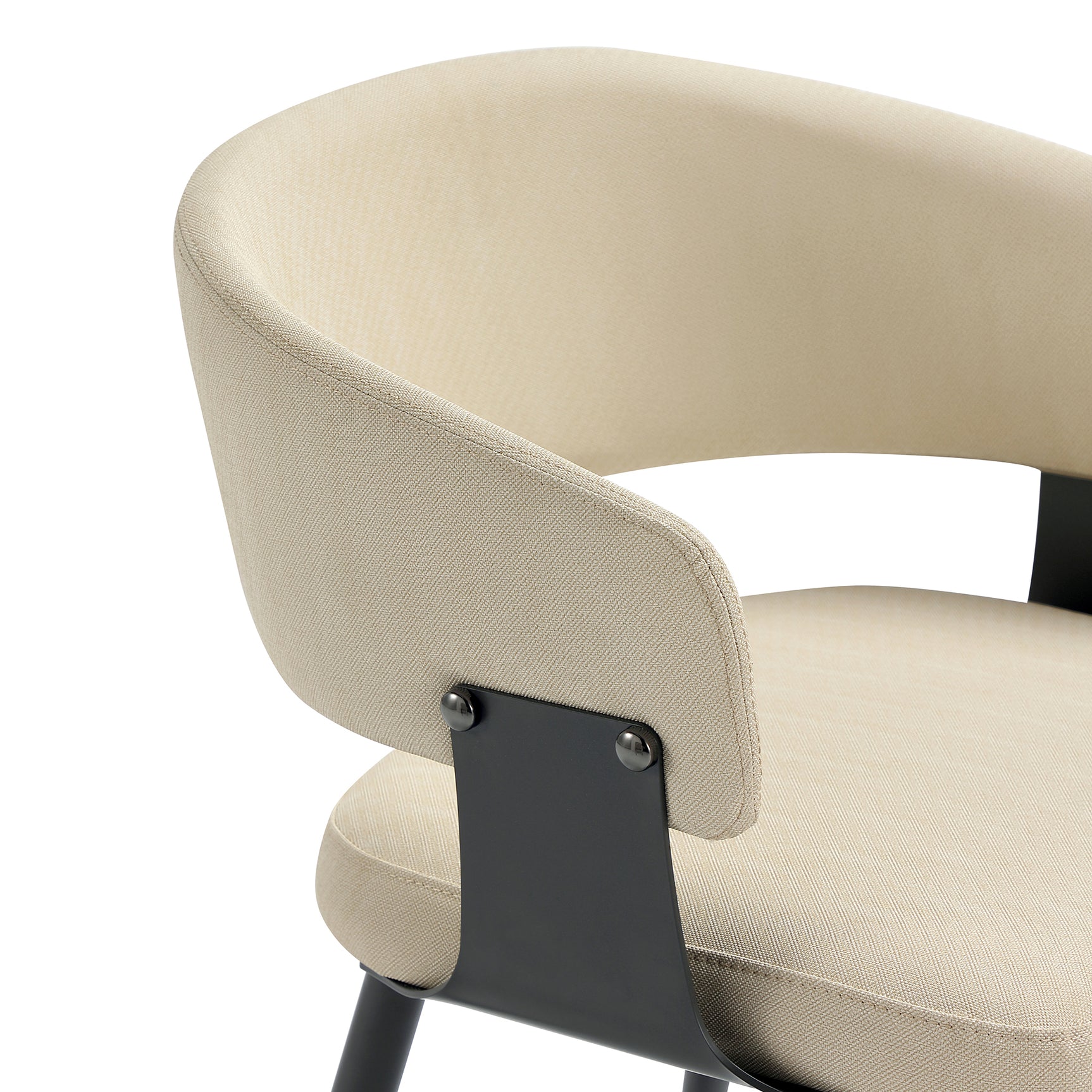 Luce Dining Chair in Sand (set of 2) - Ornate Home