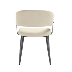 Luce Dining Chair in Sand (set of 2) - Ornate Home