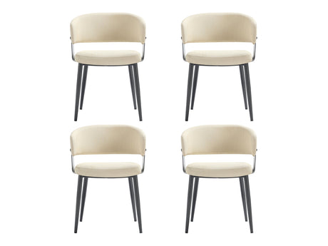 Luce Dining Chair in Sand (set of 4) - Ornate Home